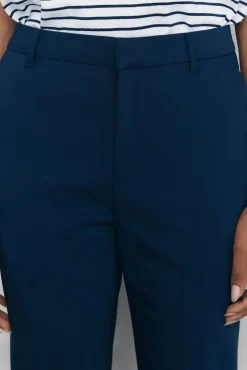 Pedro del Hierro Pantalones straight classic Azul Outlet