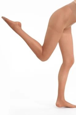 DIM Panty de compresión Perfect Contention transparente piernas cansadas nude New