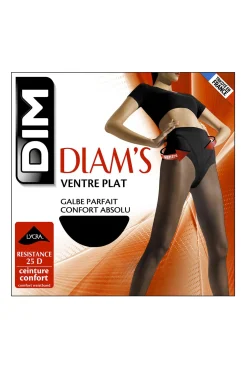 DIM Panty moldeador 25 DEN negro Outlet