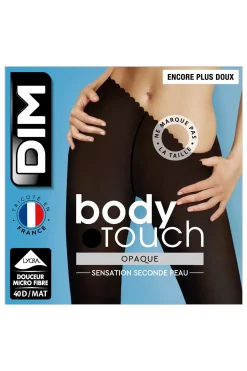DIM Panty opaco termosellado efecto segunda piel 40 Deniers negro Discount