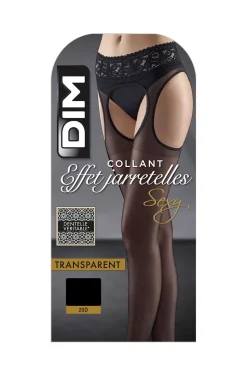 DIM Panty transparente efecto ligero 20 Deniers negro Online