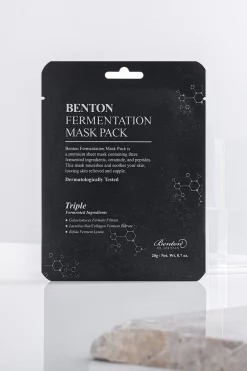 Benton Paquete de mascarilla de fermentación (1 unidad) Negro Discount