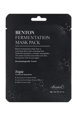 Benton Paquete de mascarilla de fermentación (1 unidad) Negro Discount
