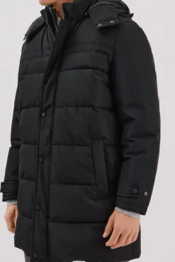 Cortefiel Parka acolchada Negro Online