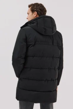 Cortefiel Parka acolchada Negro Online