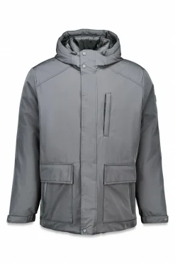 OOTO Parka acolchada capucha Gris Best