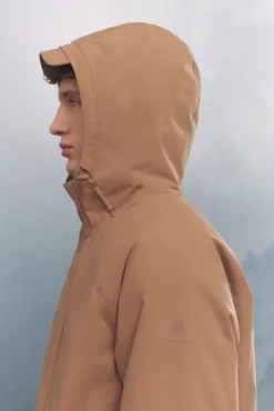 Springfield Parka alcolchada térmica beige