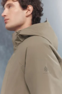 Springfield Parka alcolchada térmica kaki New