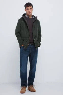 Springfield Parka algodón kaki New