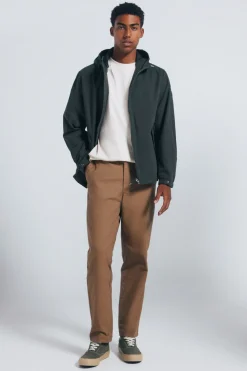 Springfield Parka algodón kaki Outlet