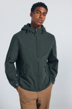 Springfield Parka algodón kaki Outlet