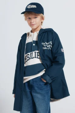 Springfield Kids Parka marino frase niño azul Discount