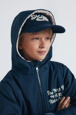 Springfield Kids Parka marino frase niño azul Discount