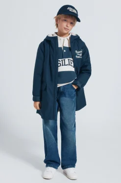 Springfield Kids Parka marino frase niño azul Discount
