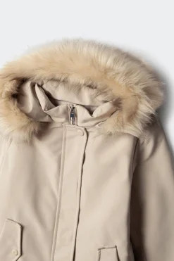 Springfield Kids Parka capucha pelo niña estampado Sale