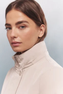 Springfield Parka capucha pelo Sorona Aura estampado Sale