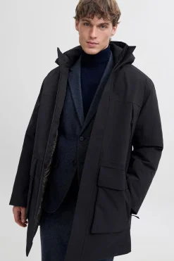 Jack & Jones Parka clásica con capucha Negro New