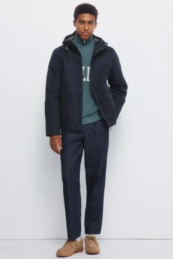 Springfield Parka corta acolchada azul Hot