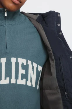 Springfield Parka corta acolchada azul Hot