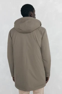 Pedro del Hierro Parka corta capucha Beige Hot
