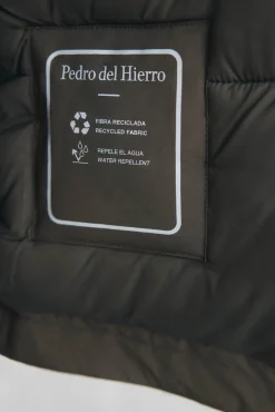 Pedro del Hierro Parka corta capucha Beige Hot