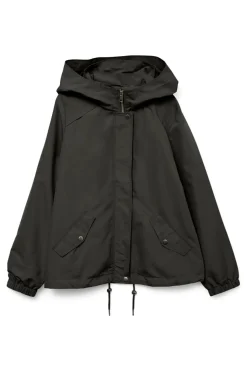 Vero Moda Curve Parka corta con capucha talla grande Verde New