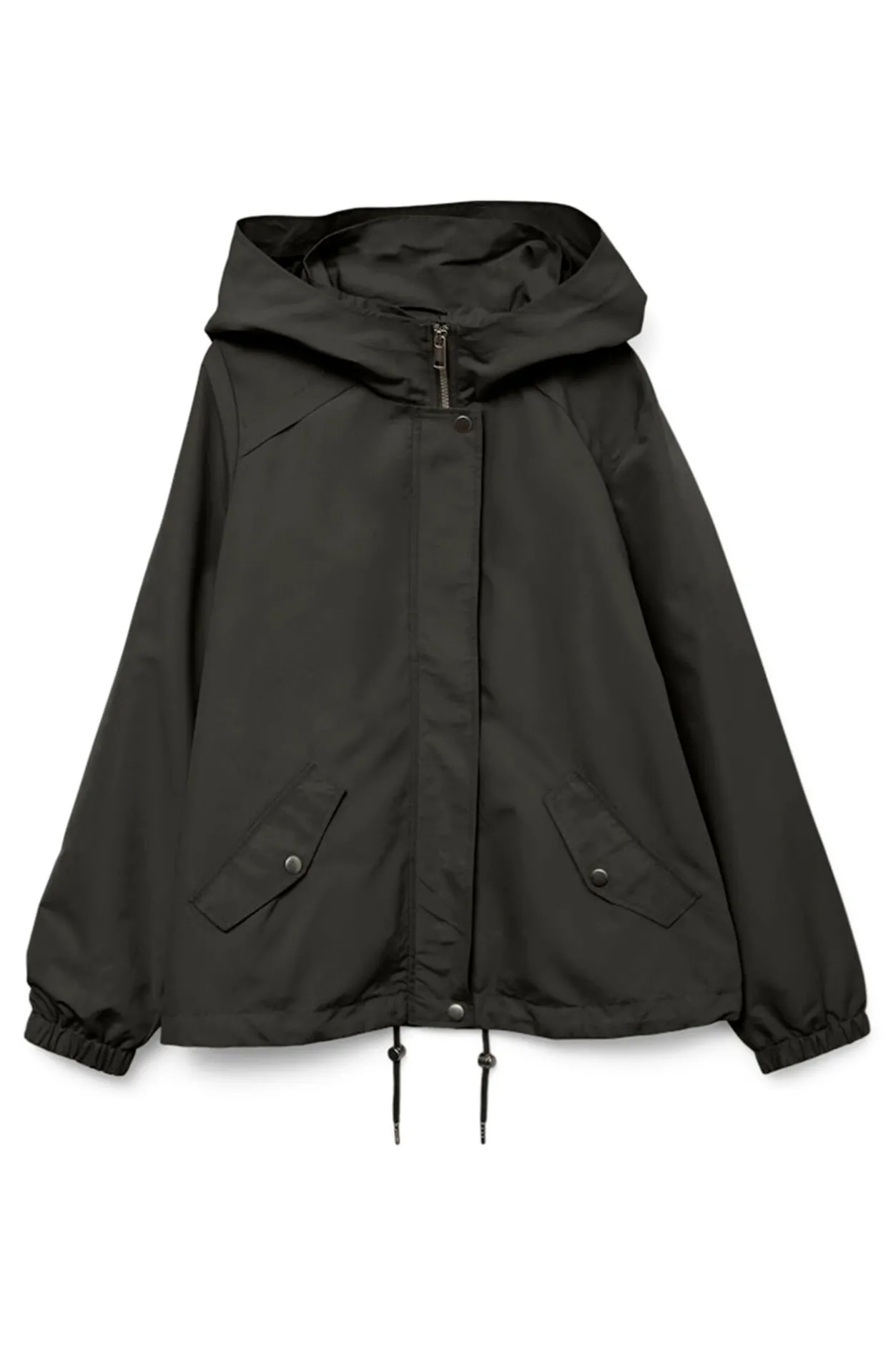 Vero Moda Curve Parka corta con capucha talla grande Verde New