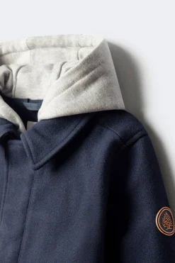 Springfield Kids Parka de paño niño azul Clearance