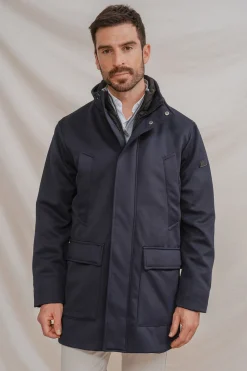 Celopman Parka Doble azul