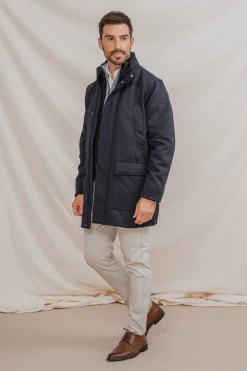 Celopman Parka Doble azul