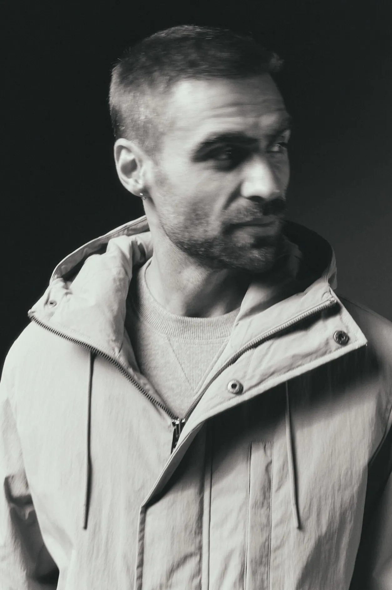 OOTO Parka larga acolchada Beige