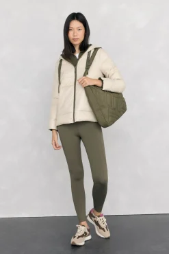 Pedro del Hierro Parka reversible capucha Verde Outlet