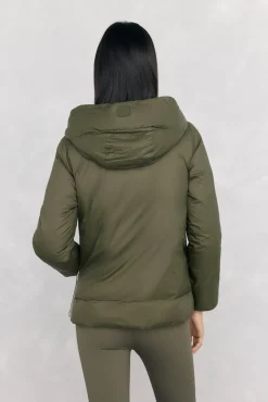Pedro del Hierro Parka reversible capucha Verde Outlet