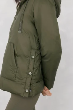 Pedro del Hierro Parka reversible capucha Verde Outlet