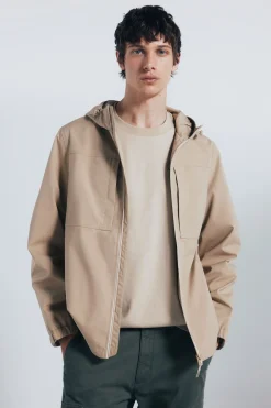 Springfield Parka técnica beige