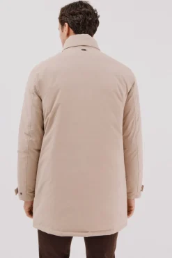 Cortefiel Parka técnica vistas desmontables Beige Outlet