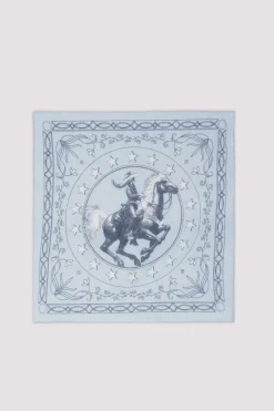 Springfield Pañuelo bandana chica cowboy caballo azul Hot