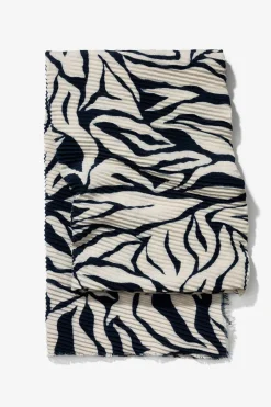 Vilanova Pañuelo Plisado Estampado Beige Discount