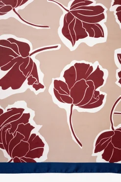 Vilanova Pañuelo Satinado Estampado Floral Multicolor Hot