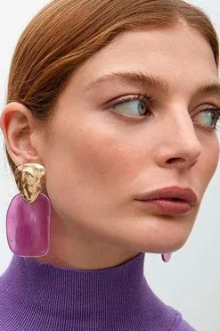 Lola Casademunt Pendientes combinados Rosa Clearance