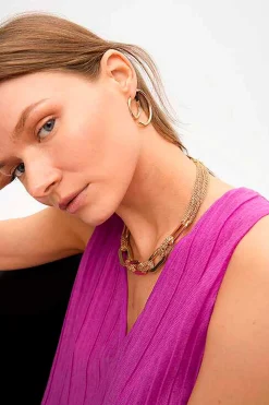 Lola Casademunt Pendientes espiral Amarillo Online