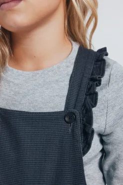 Springfield Kids Peto Cuadros niña gris Online