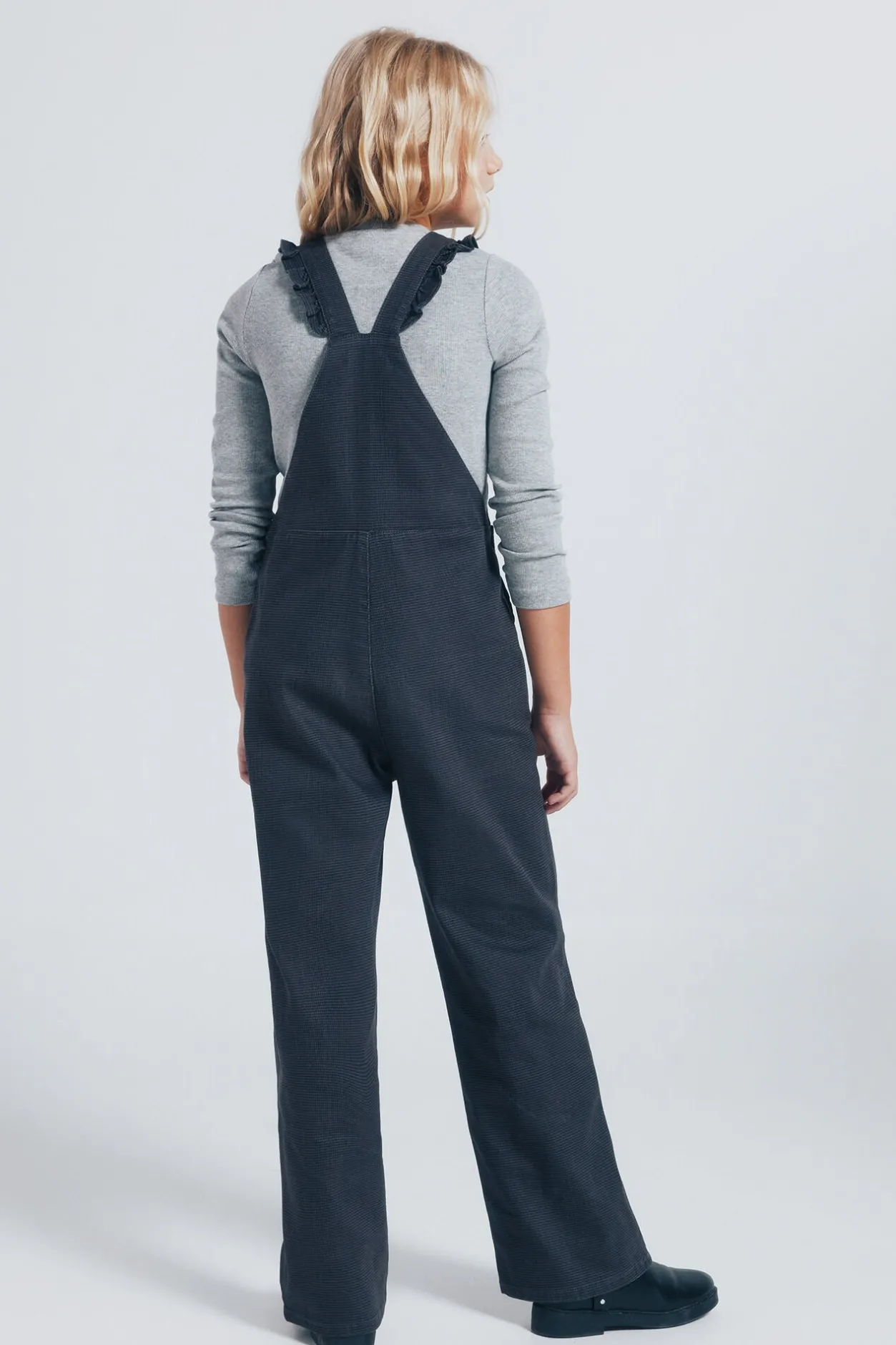 Springfield Kids Peto Cuadros niña gris Online