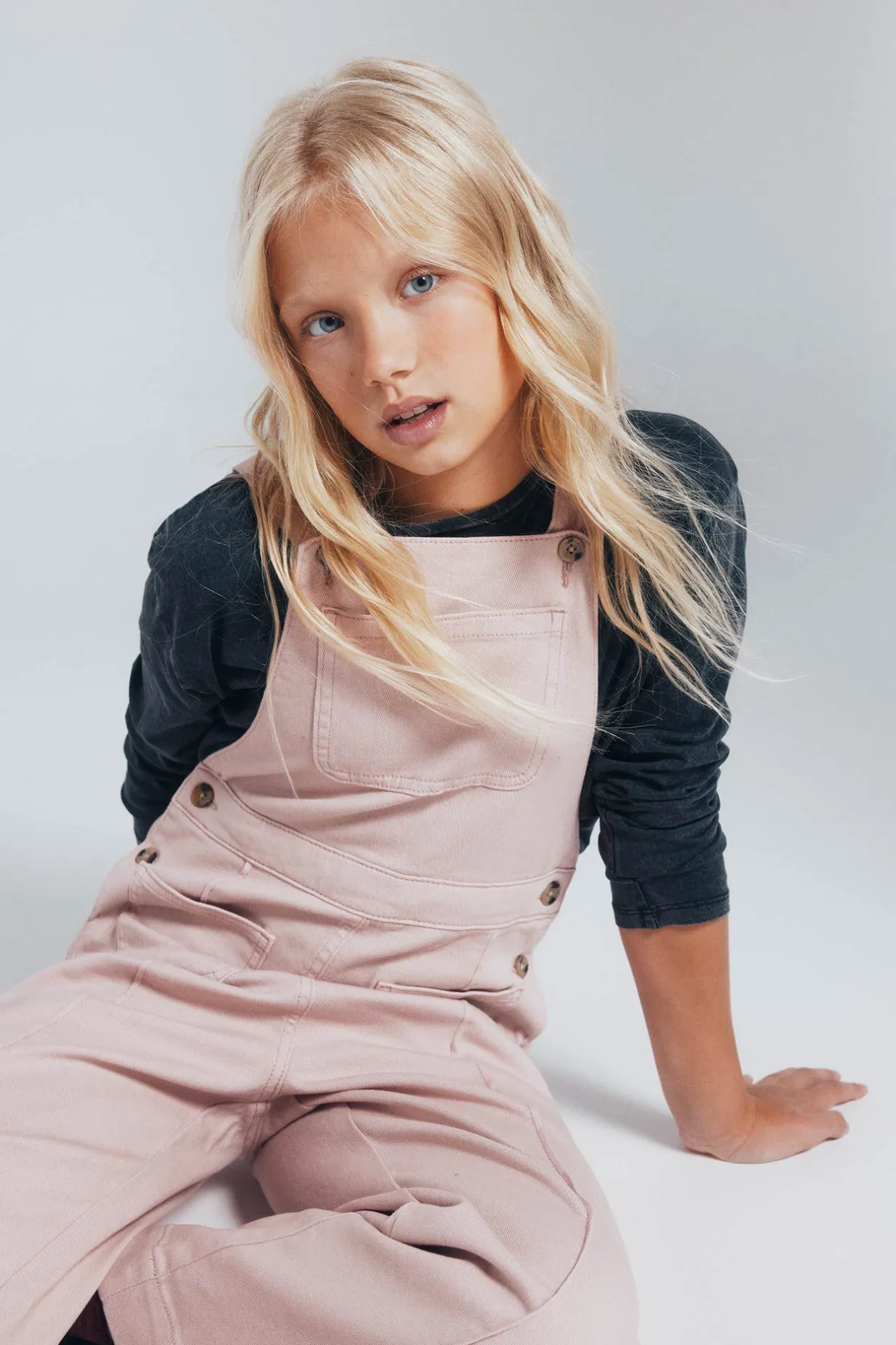 Springfield Kids Peto largo bolsillos niña rosa Best