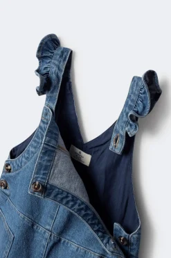 Springfield Kids Peto largo vaquero niña azul New