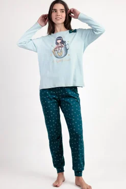 Admas Pijama A Night´S Quest para Mujer SANTORO GORJUSS azul Best