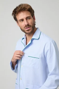 Kiff-Kiff Pijama Kiff Kiff 100% Algodón Cuadros azul Sale