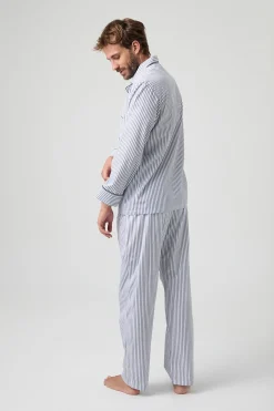 Kiff-Kiff Pijama Kiff Kiff 100% Algodón Rayas blanco Discount