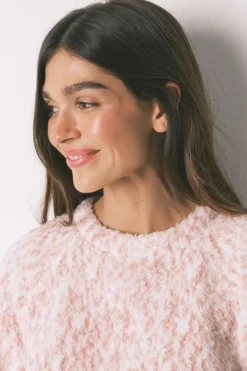 Women'secret Pijama largo borreguito rosa Hot