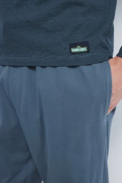 Springfield Pijama largo Cookie Monster azul